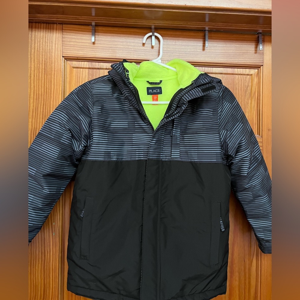 Children’s Place boys 3-in-1 winter coat, side M (7/8)